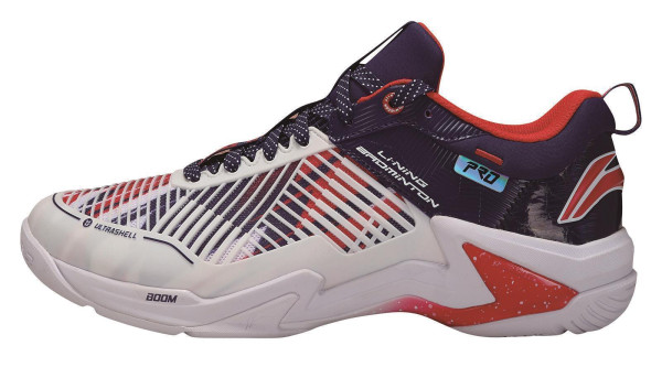 Unisex Badmintonschuh Donner Pro weiß/blau - AYAT009-3