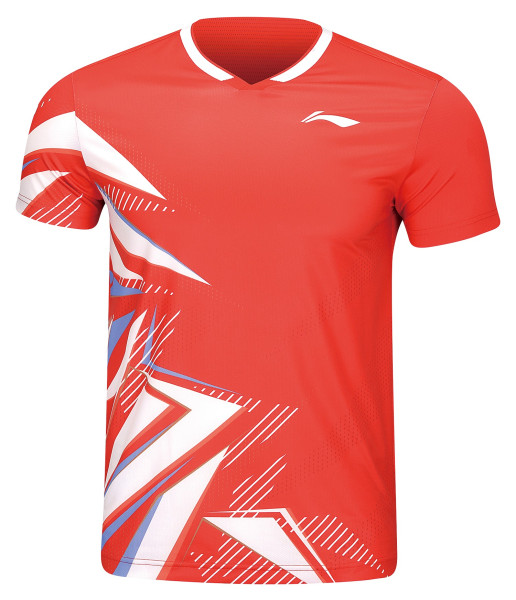 Unisex Wettkampfshirt Fan-Edition "China Youth Team FIGHT" - rot - AAYU135-3