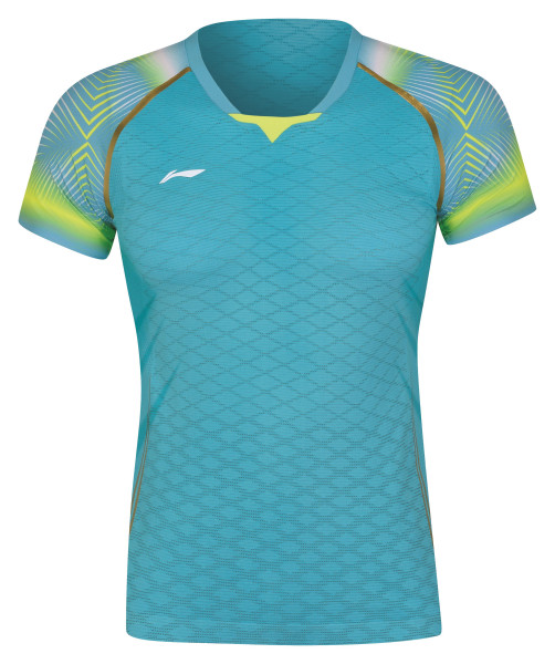 Damen International Players Top Limited Delfin-Blau - AAYQ158-3