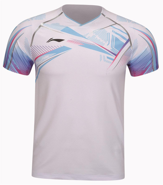 Herren Sportshirt "International Players" Glacier - weiß - AAYT579-1