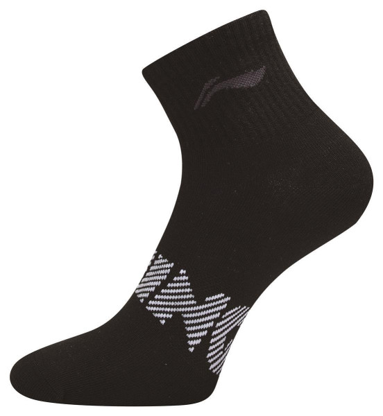Unisex Sportsocke low-cut 3er Pack "Classic" schwarz/schwarz - AWST111-4
