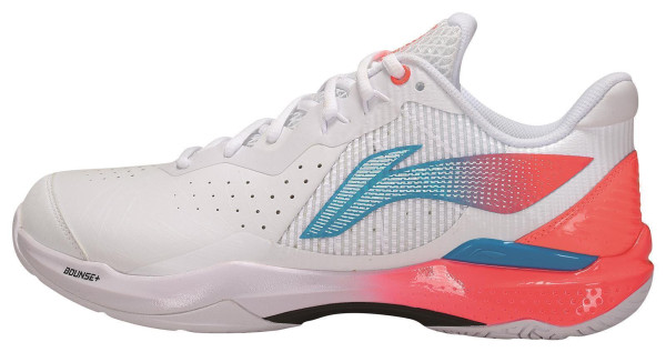 Unisex Badmintonschuh Donner 2 - weiß/rot - AYZU015-2
