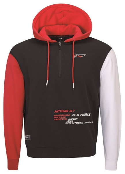 Unisex Culture Series Hoody schwarz/rot - AWDSD49-2